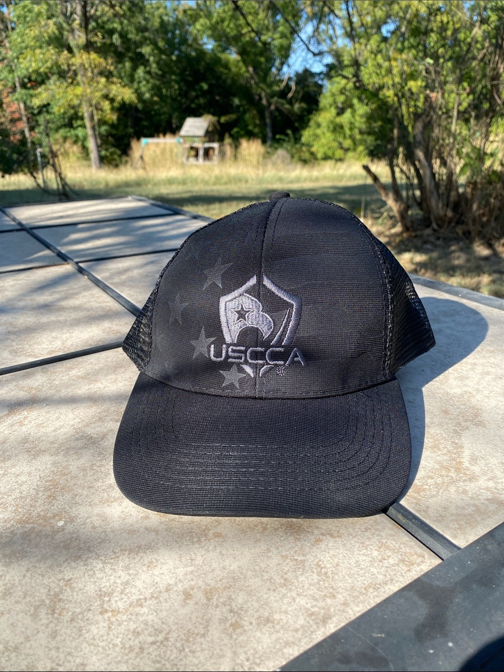 New USCCA Concealed Carry Association Black Mesh Trucker Snapback Outdoors Hat
